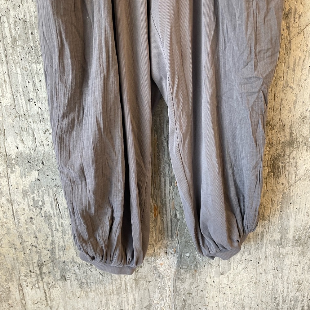 FREE PEOPLE Women's FP Beach Pants Size M In Gray - Picture 4 of 6
